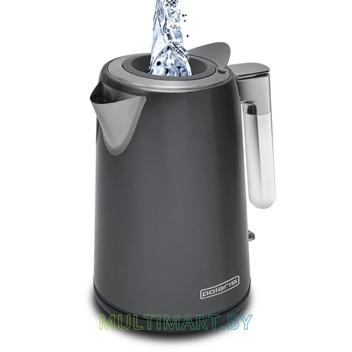 Электрический чайник Polaris PWK 1746CA Water Way Pro (серый)